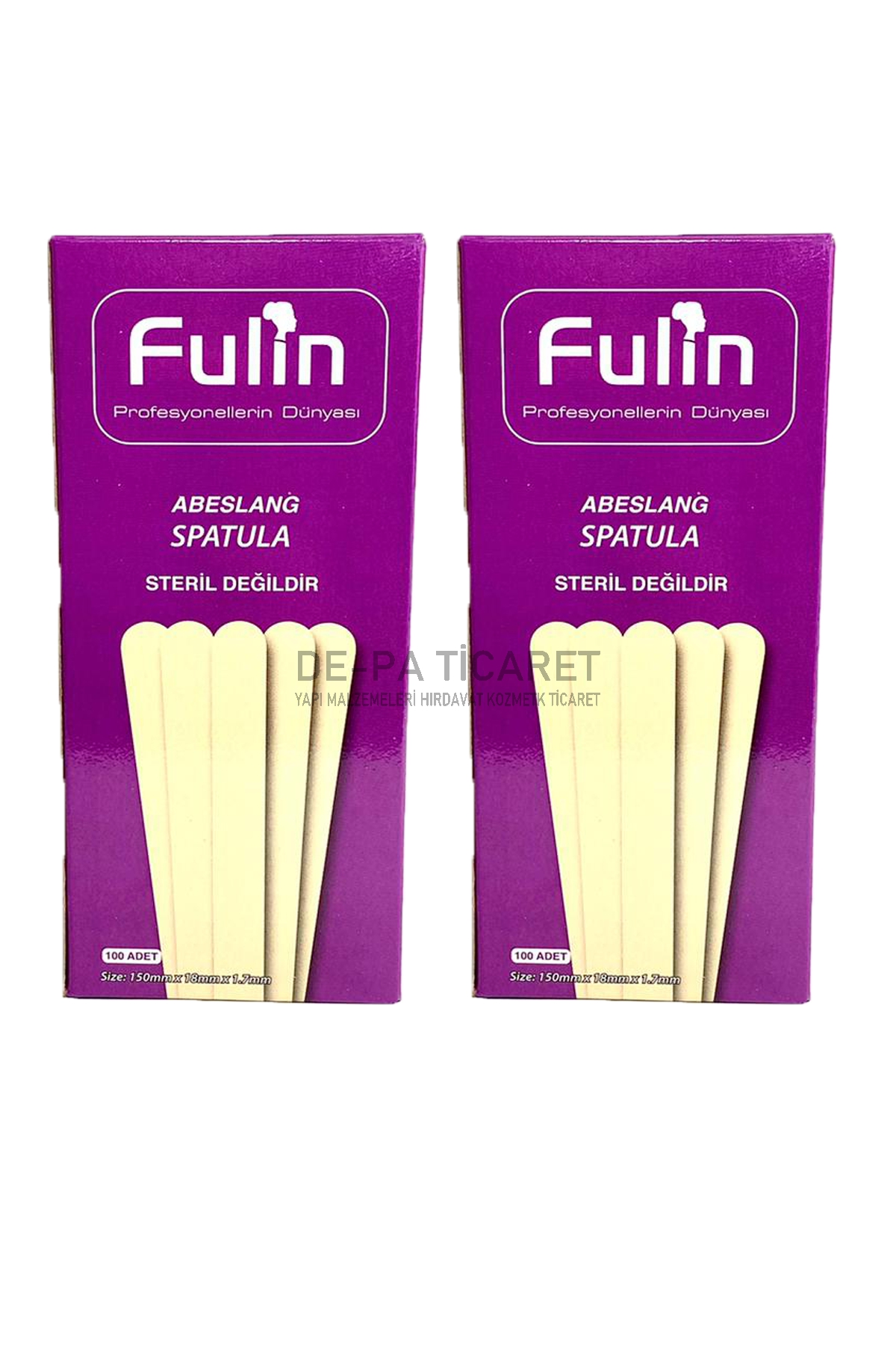 Fulin%20Ahşap%20Ağda%20Spatula%20100’lü%202%20Adet