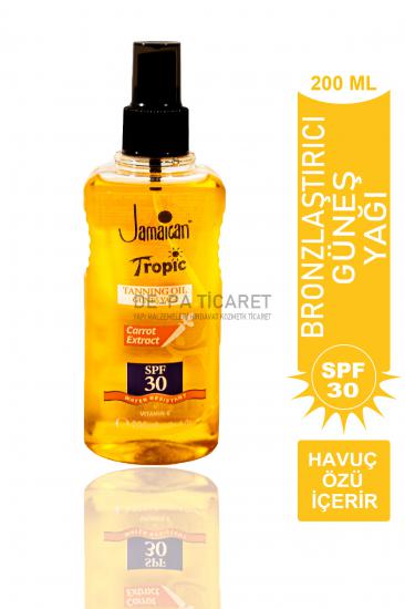 Jamaican Bronzlaştırıcı Güneş Kremi Havuç 200 ML. 